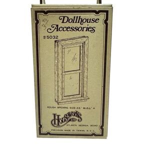 Houseworks Dollhouse Accessories miniature 1/12 wood Window Frame  #5032 NEW